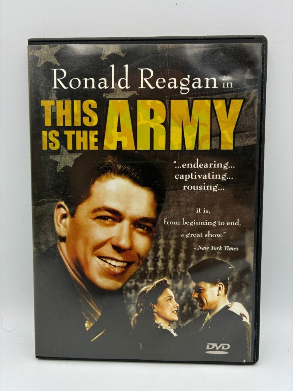 This Is The Army DVD Ronald Reagan 1943 Comedy Musical WWII Digiview Productions